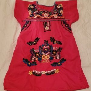 Mexican Little Girls  Dress